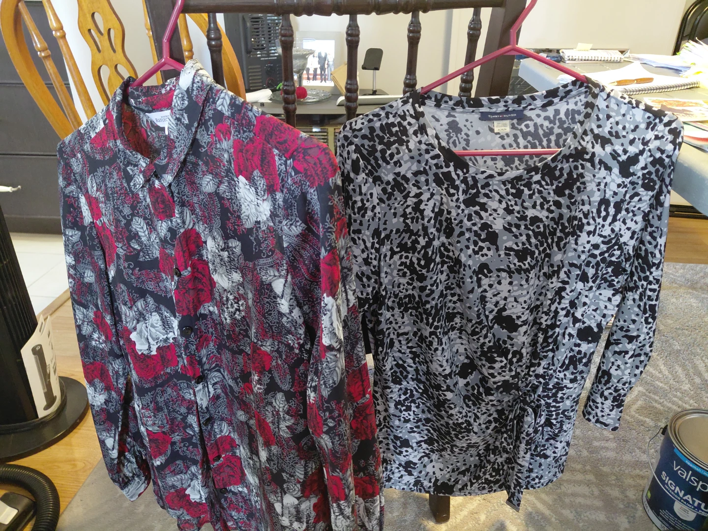 Bundle of Women's Tops, one sweater,  and one jacket - photo 3