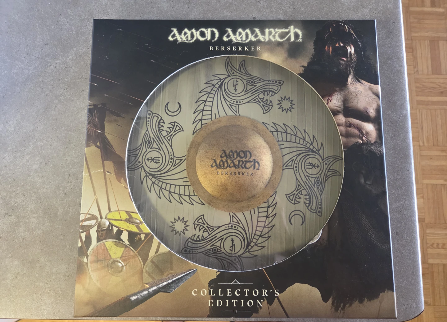 Amon Amarth Berserker Collector's Edition Vinyl with Shield