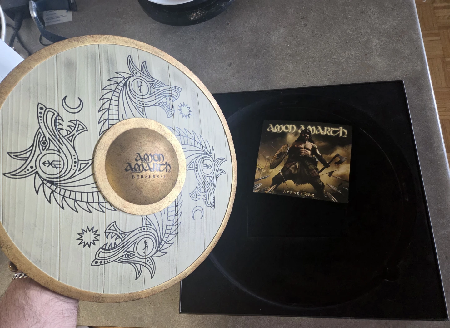 Amon Amarth Berserker Collector's Edition Vinyl with Shield - photo 2