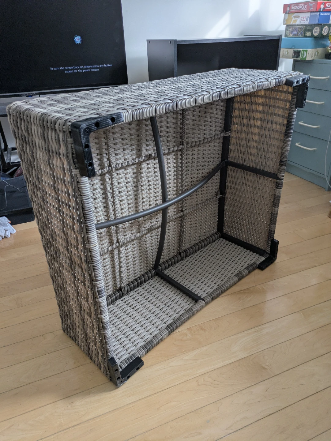 Caribe Outdoor Coffee Table - Grey - photo 2