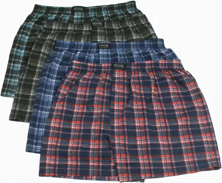 🏆 Plaid Boxer Shorts - 3 Pack