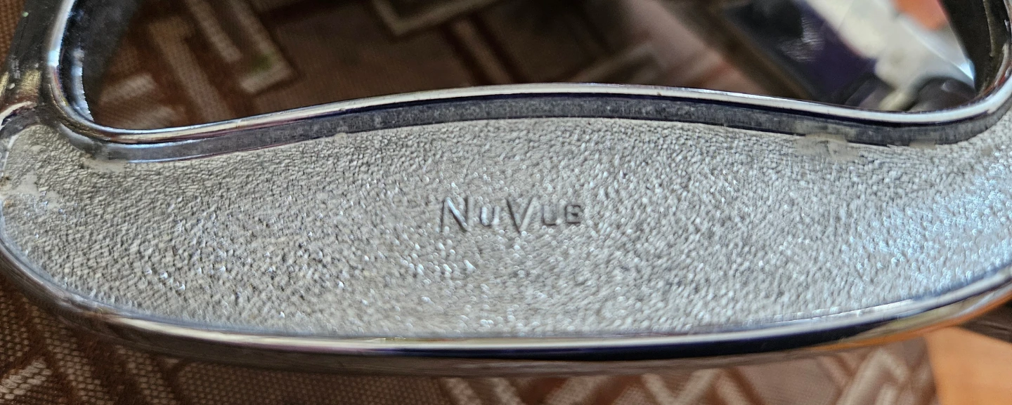 NuVue Chrome spotlight rear view side mirror - photo 4