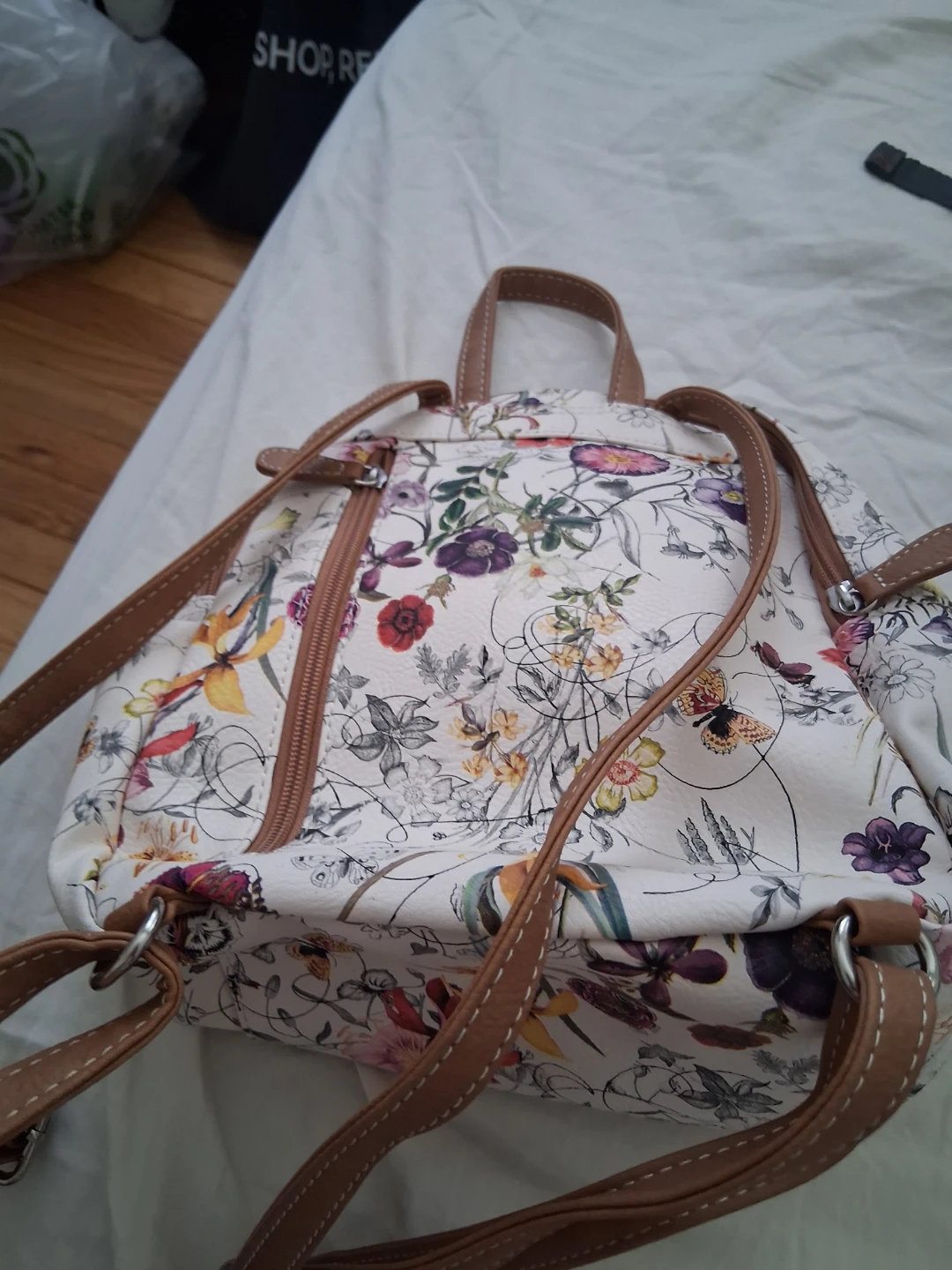Floral Mini Backpack