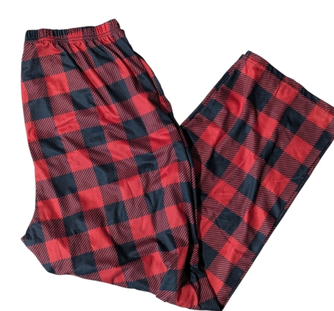 Christmas Gnome Pajama Set - Red Buffalo Plaid - photo 4