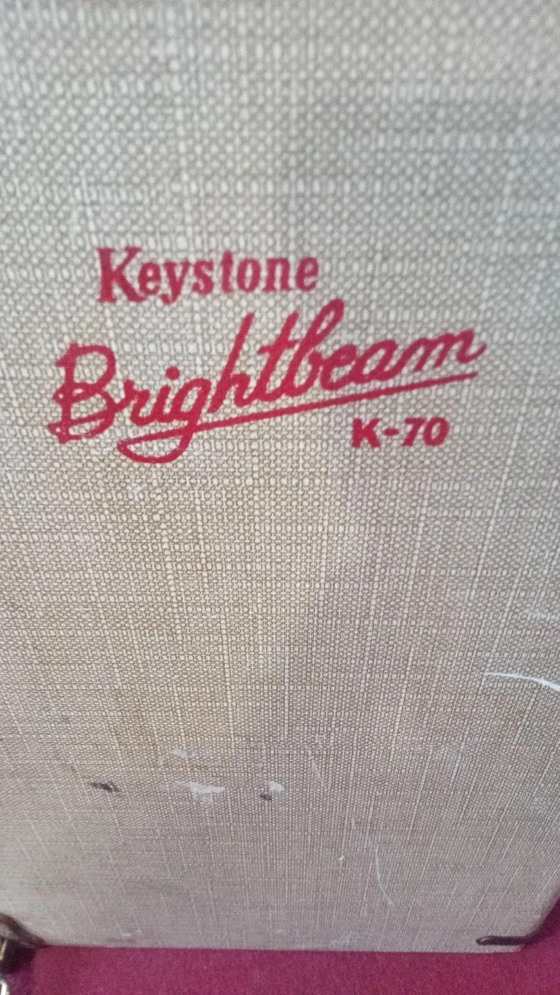 Keystone Brightbeam K-70 8mm Film Projector with Case - photo 5