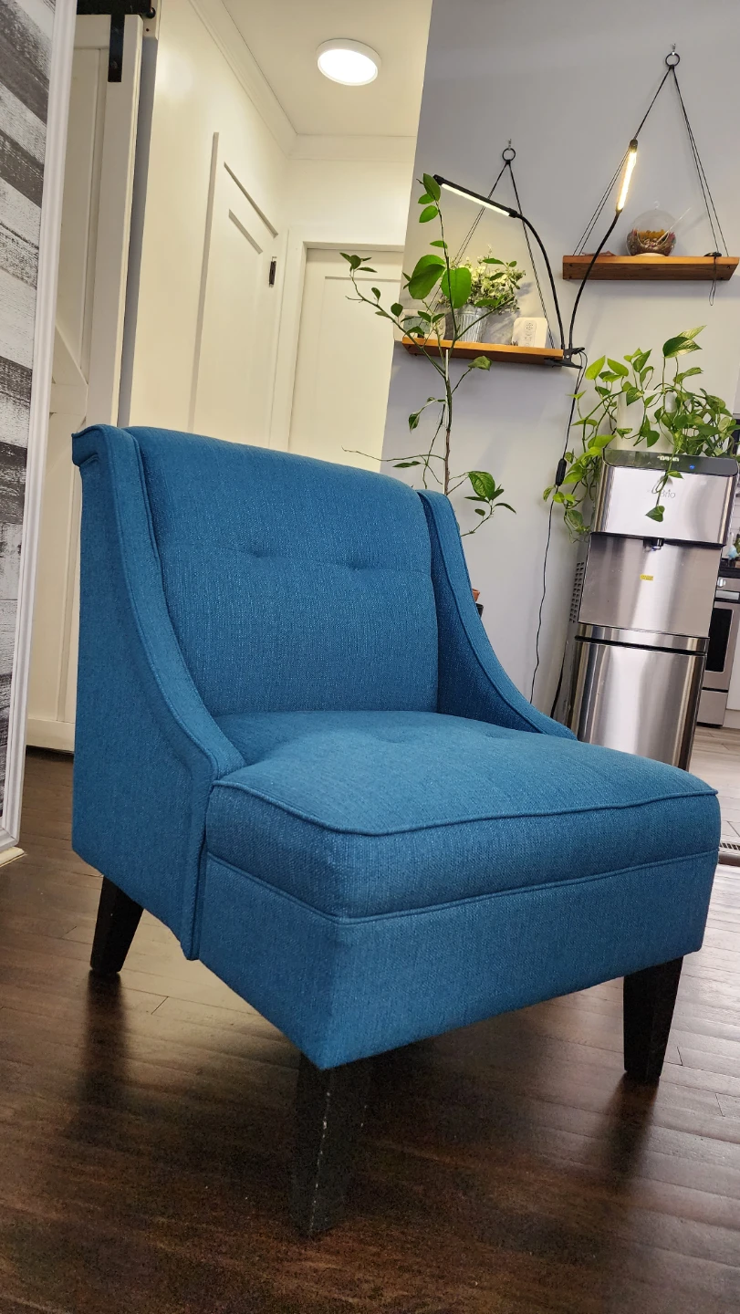 Blue Accent Chair
