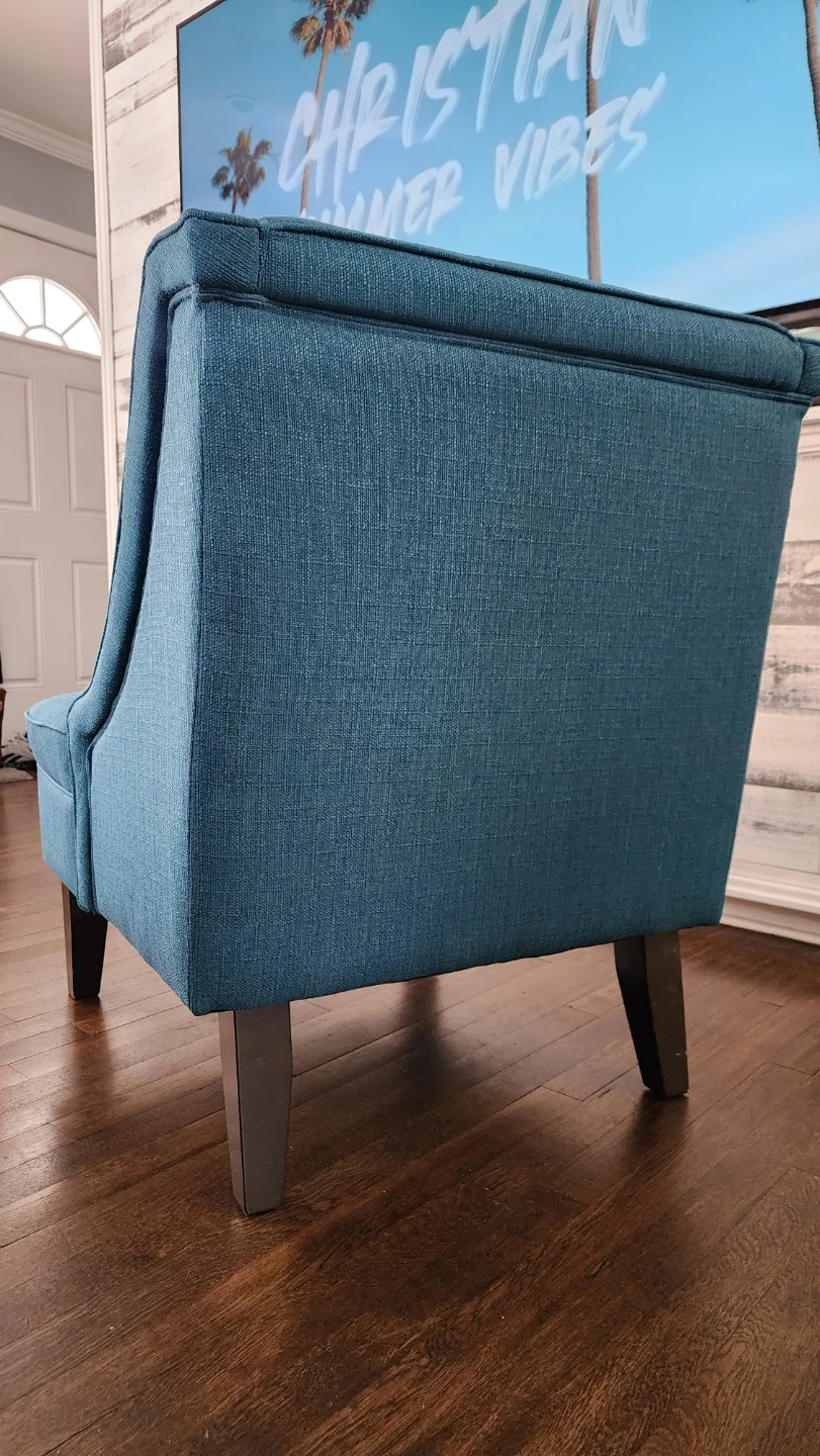 Blue Accent Chair - photo 2