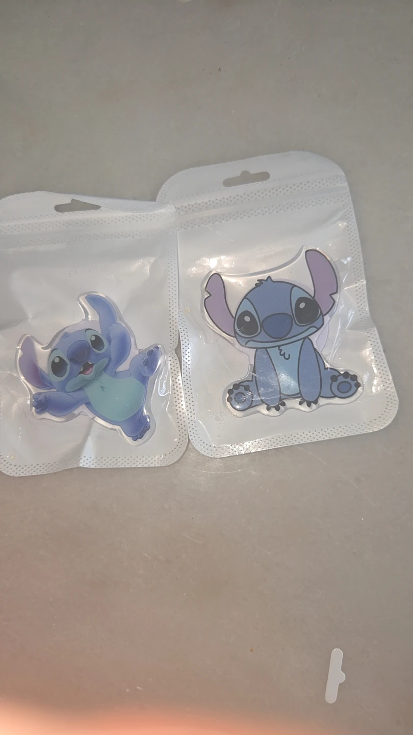 Set of 2 Stitch Acrylic pop sockets for device's