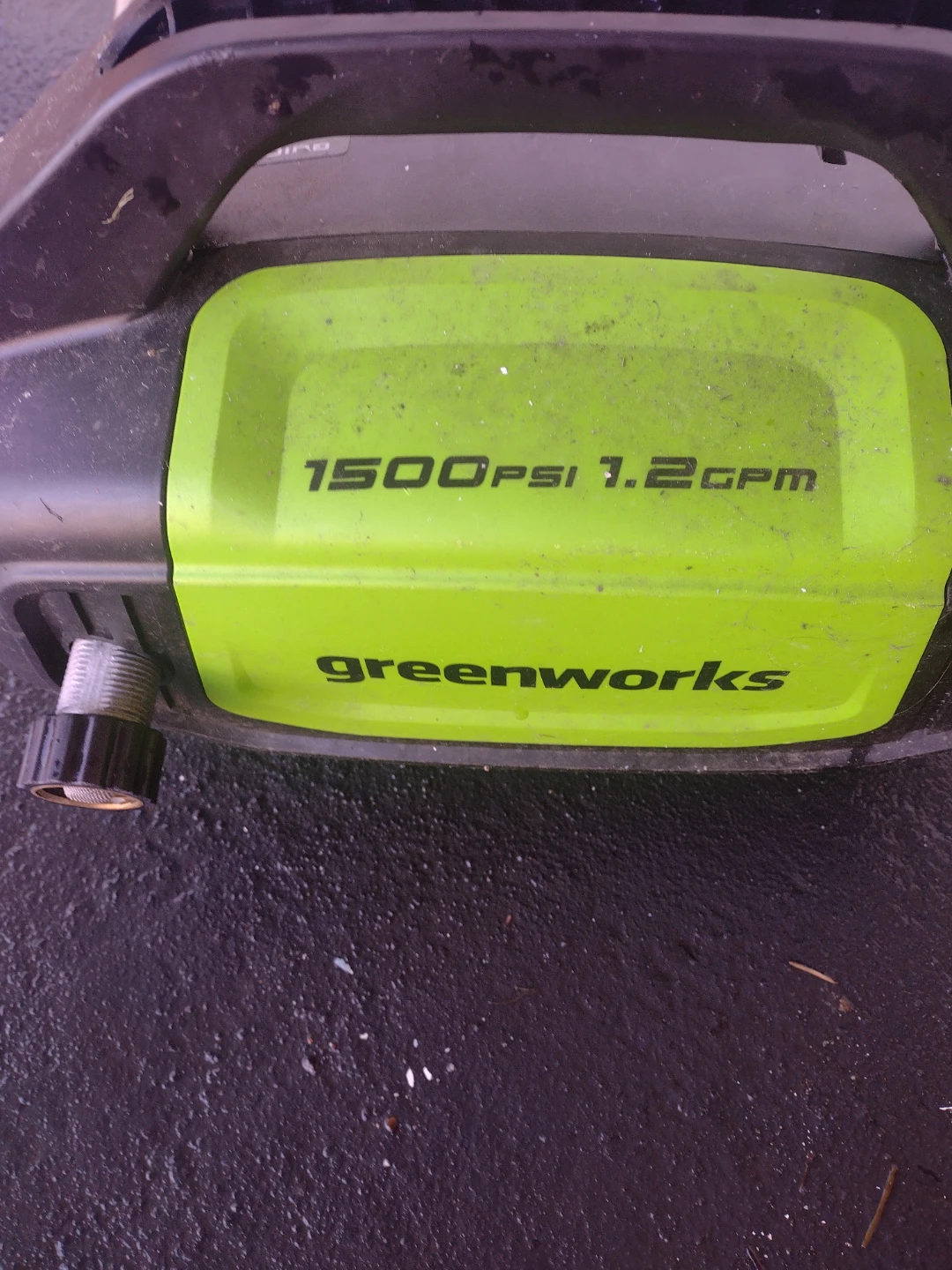 Greenworks 1500 PSI 1.2 GPM Electric Pressure Washer