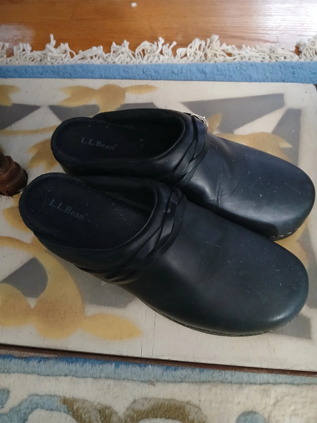 L.L. Bean Black Clogs Shoes