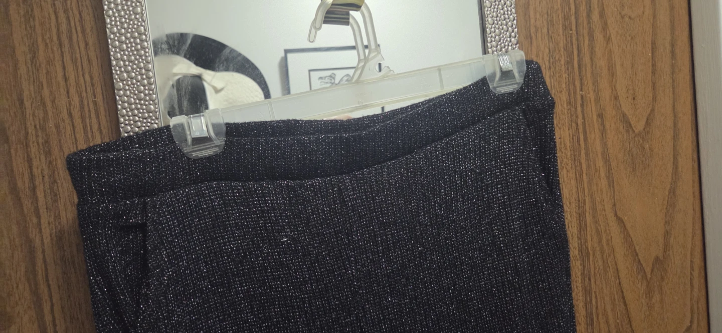 Torrid Sleep Black Sparkle Pants sz 0 - photo 3
