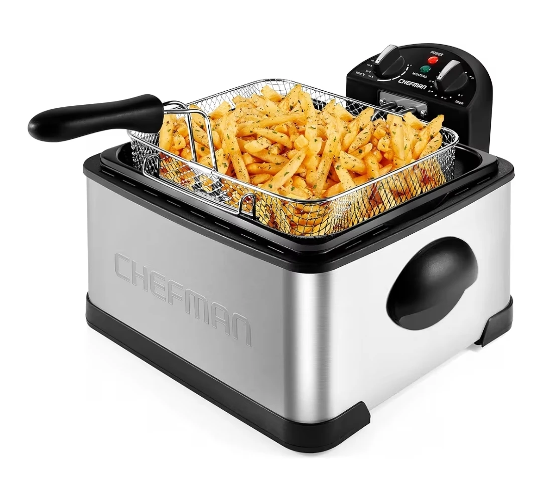 Chefman Stainless Steel Deep jumbo Fryer - photo 4