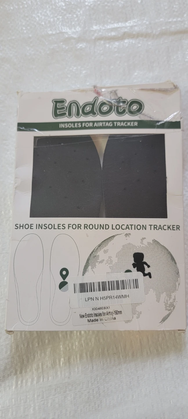 Endoto Shoe Insoles for AirTag Tracker