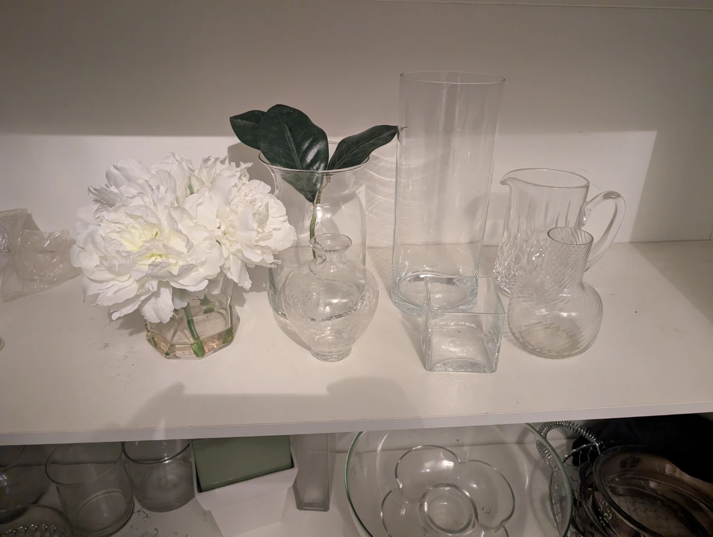 Assorted Glass Vases and Pitcher - photo 4