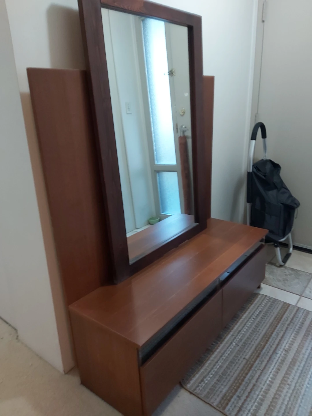Wooden Framed Mirror - photo 2