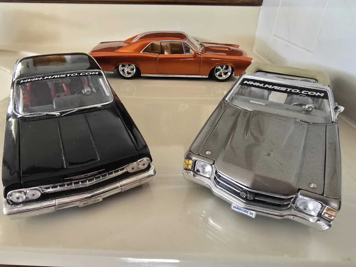 1:18 Diecast Model Cars - 3 for $100