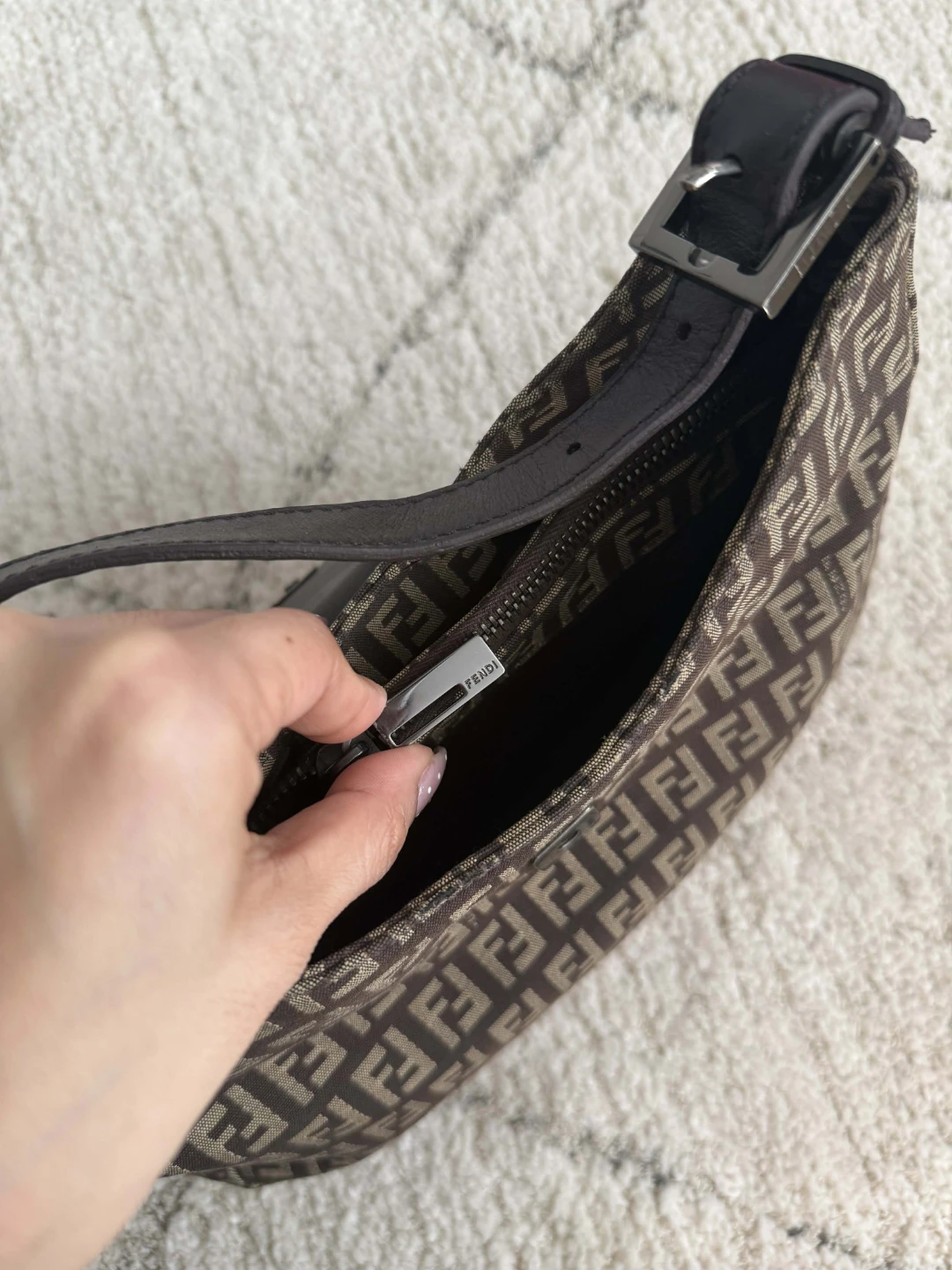 Fendi Brown Monogram Shoulder Bag - photo 4