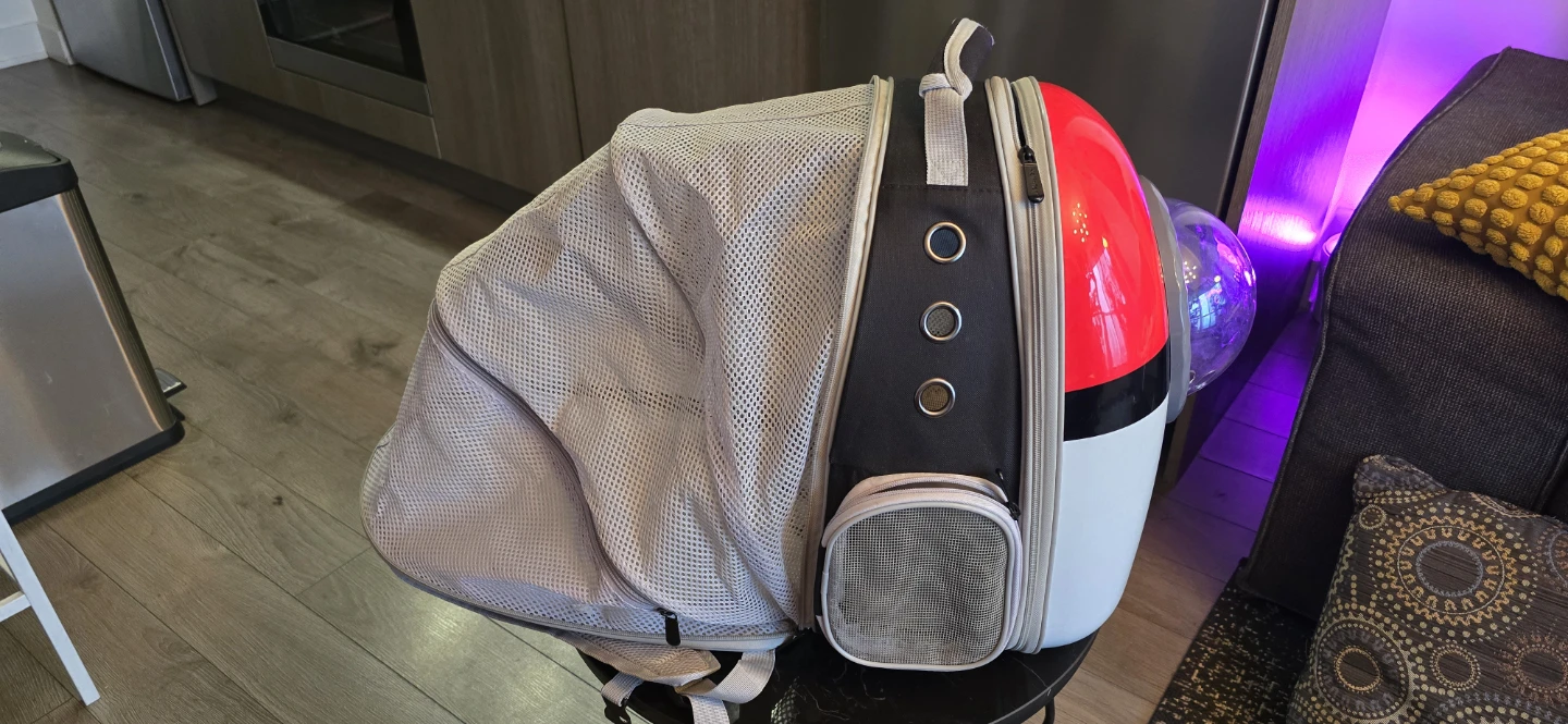 Multi-colored Pet Carrier Backpack - photo 2