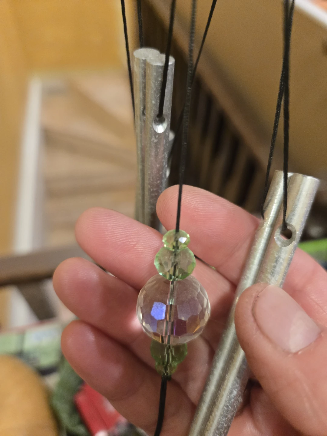Decorative Wind Chime with Tree of Life Top - photo 2