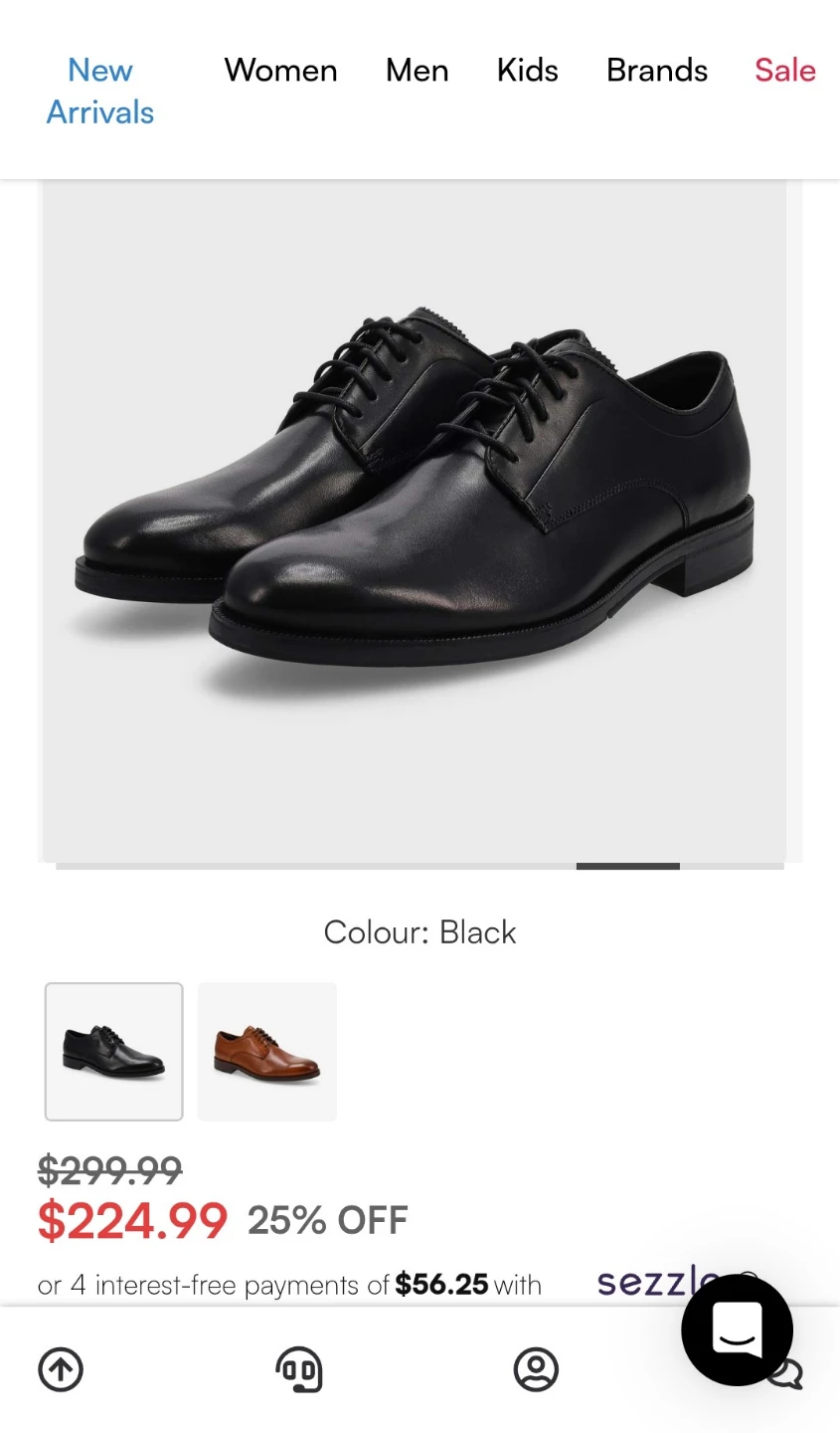 Cole Haan Men's Oxfords Size 8.5M