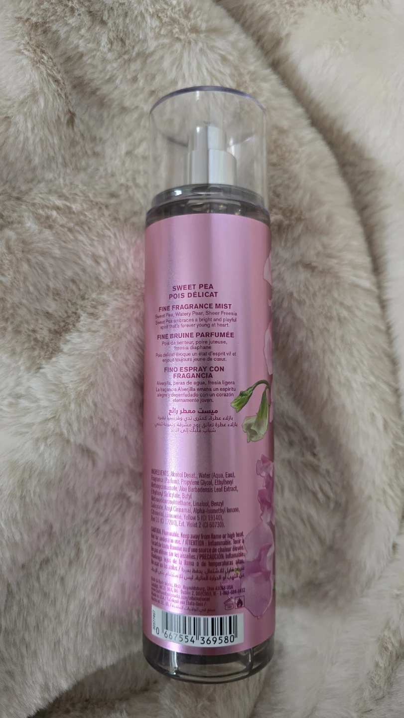 Bath & Body Works Sweet Pea Fine Fragrance Mist 236 ml - photo 2
