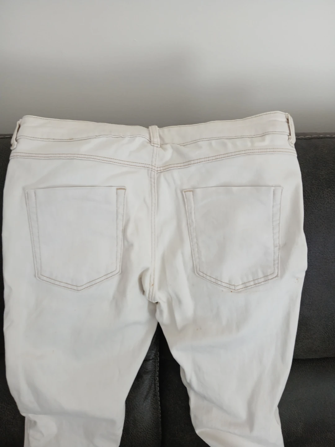 Women's White Skinny Jeans - photo 3