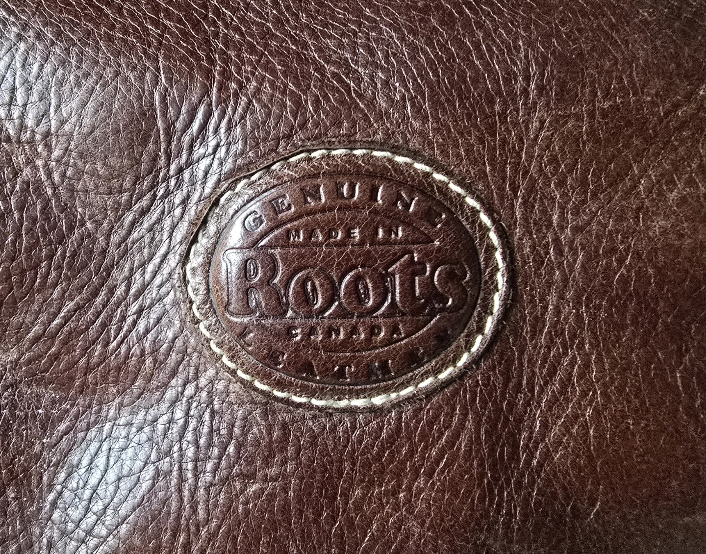 Roots Brown Leather Crossbody Bag - photo 2