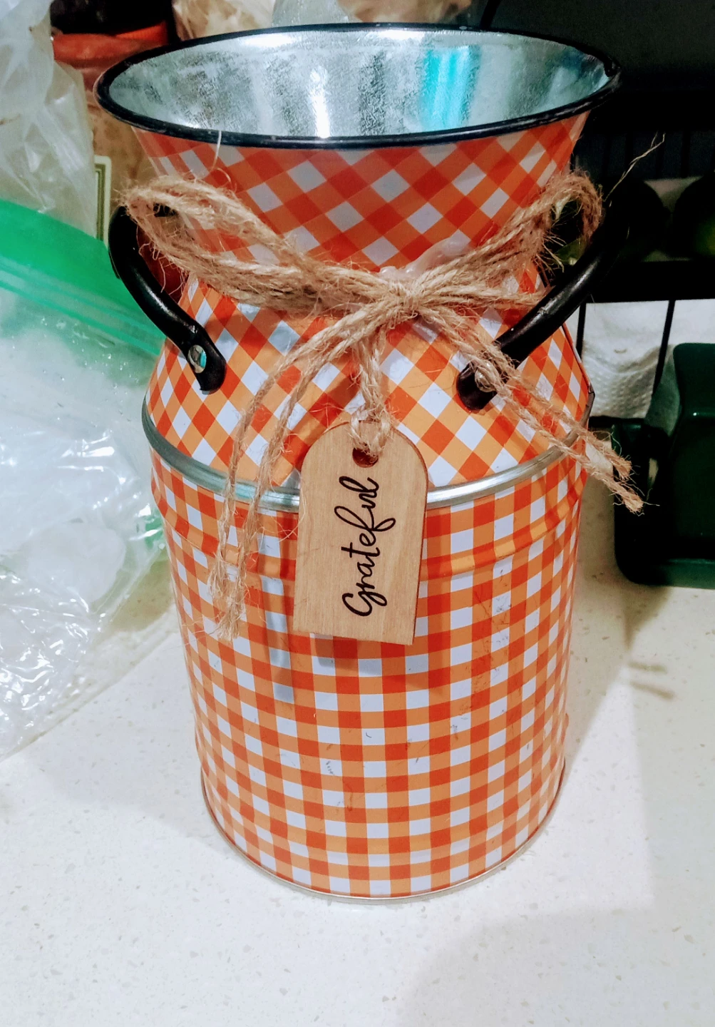 Vintage Decorative Tin Milk Can - photo 2
