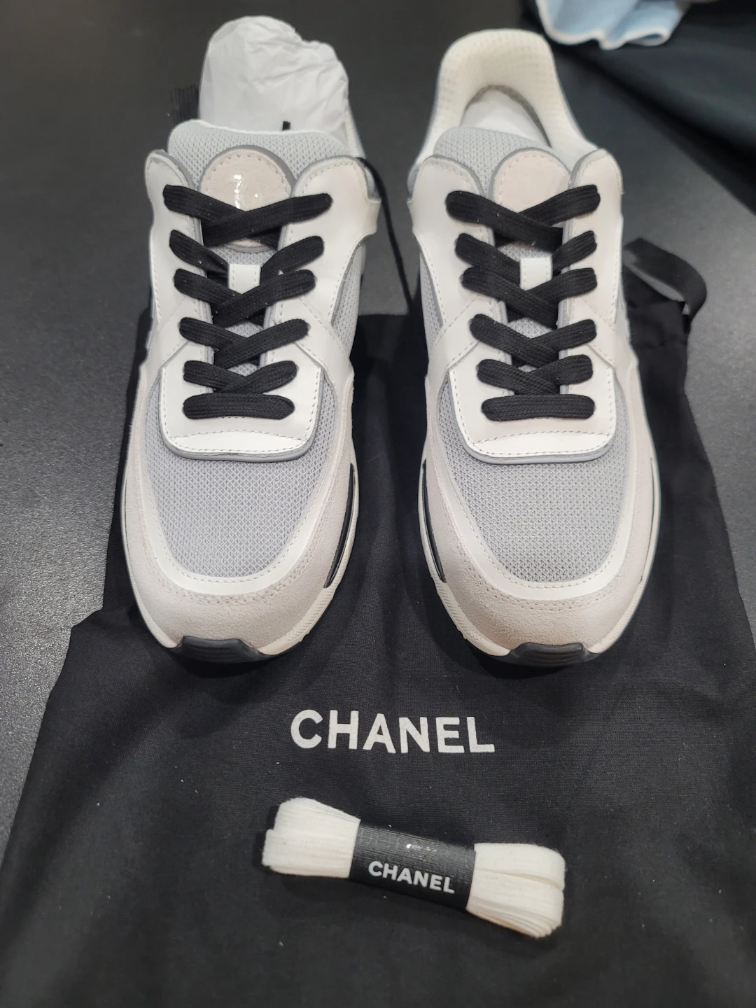 New size 9 Chanel Sneakers - photo 2