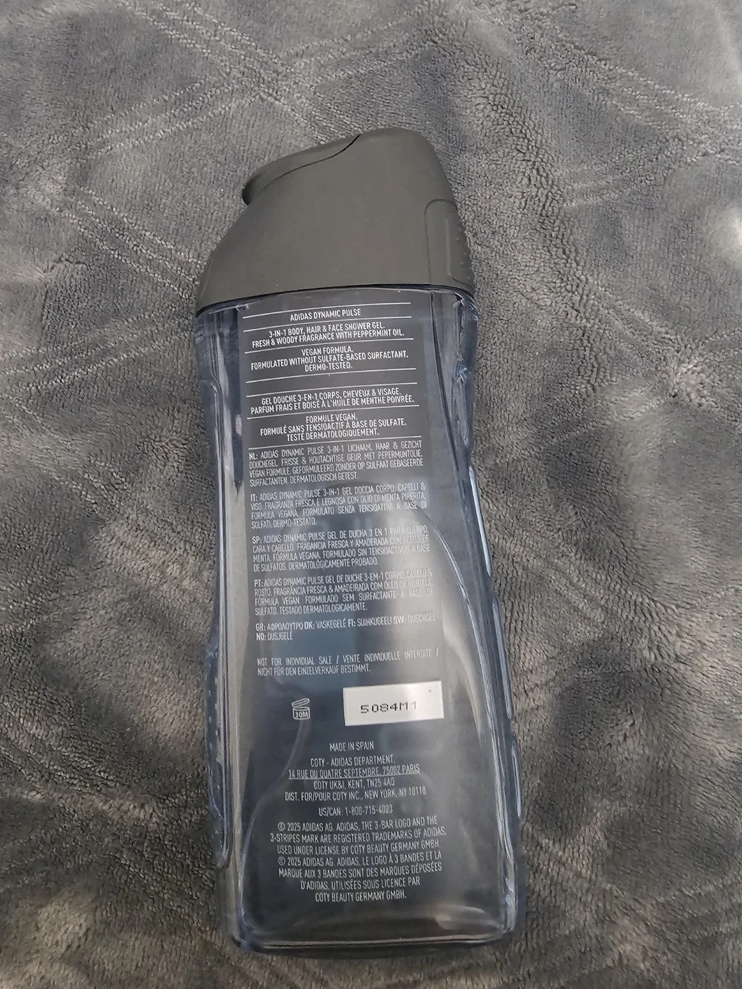 🥇adidas DYNAMIC PULSE Shower Gel, 250 mL/8.4 fl. oz.🏆 - photo 2