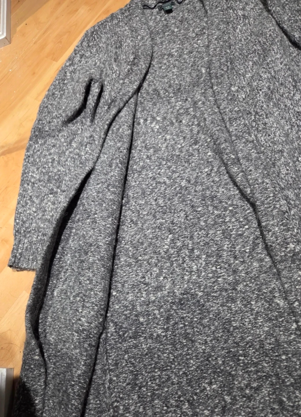 Roots  Grey Long Cardigan Sweater - photo 3
