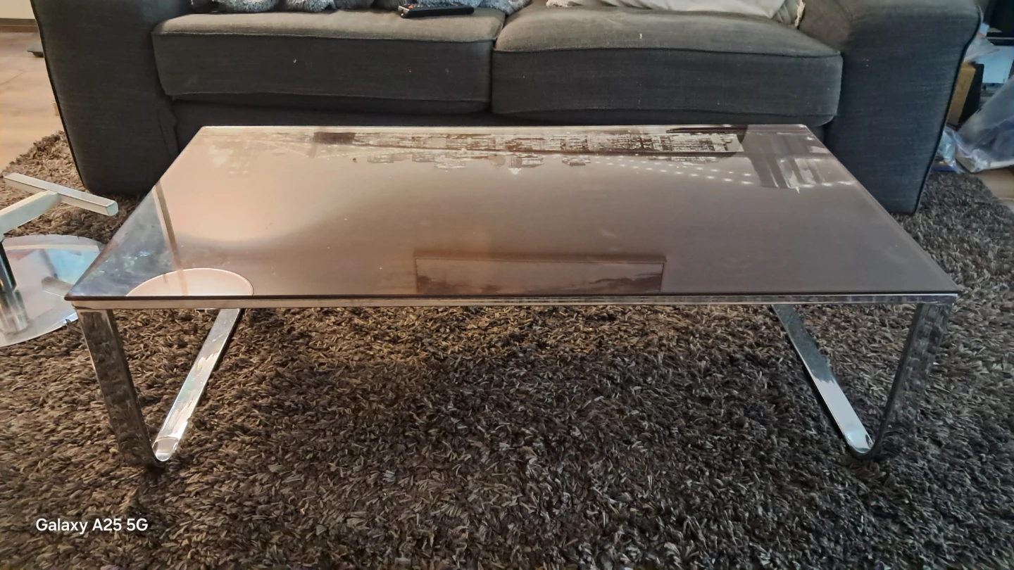 Coffee Table with New York City Skyline Design - photo 3