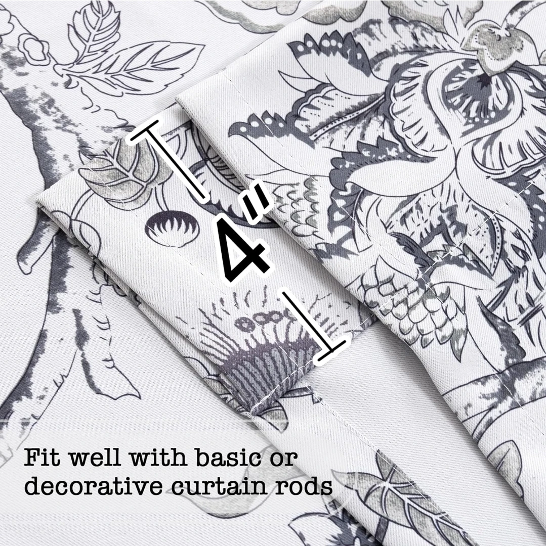Tie Up Curtains - Vintage Floral - photo 5