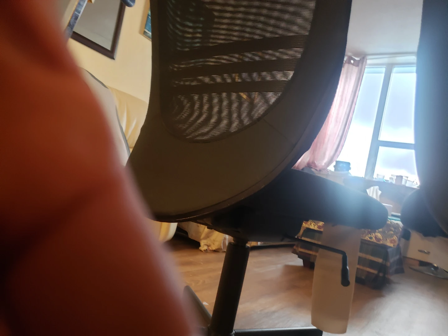 Black Mesh Office Chairs (Set of 2) - photo 4