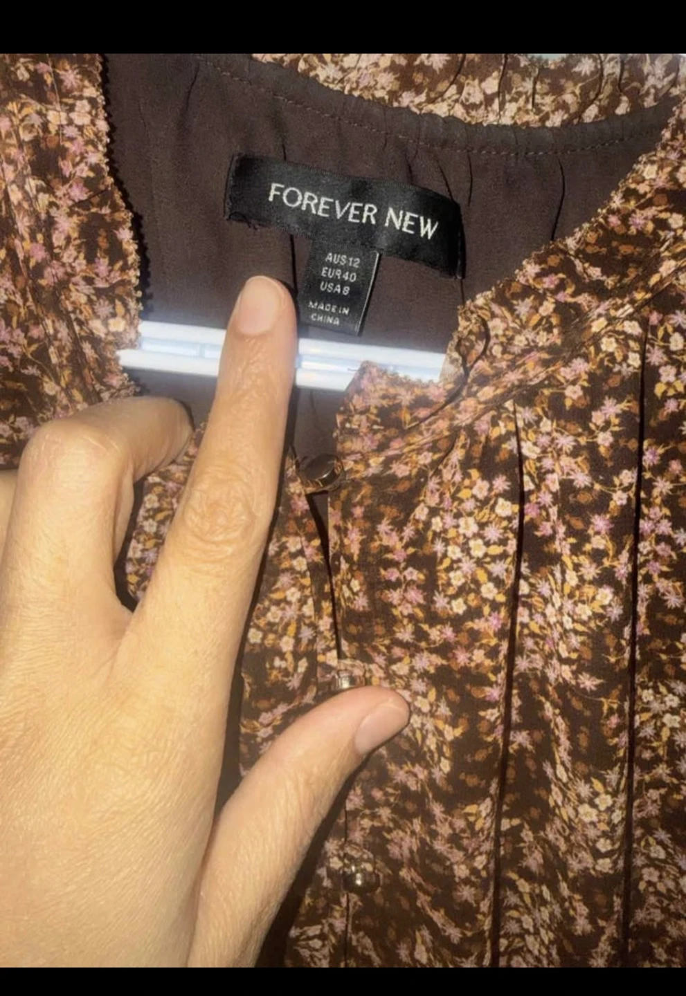Forever New Floral Mini Dress - photo 2