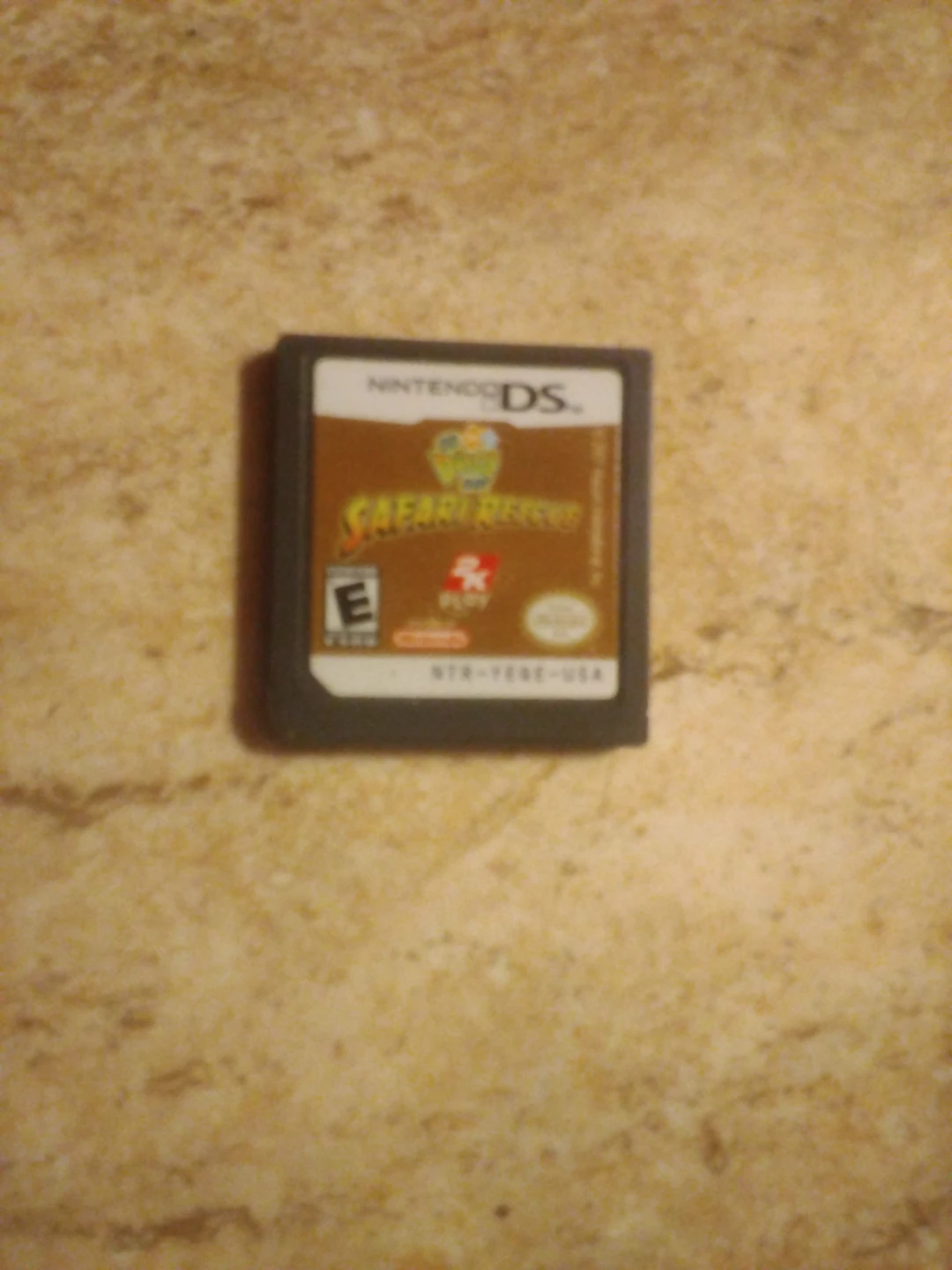 Nintendo DS Safari Rescue Game Cartridge