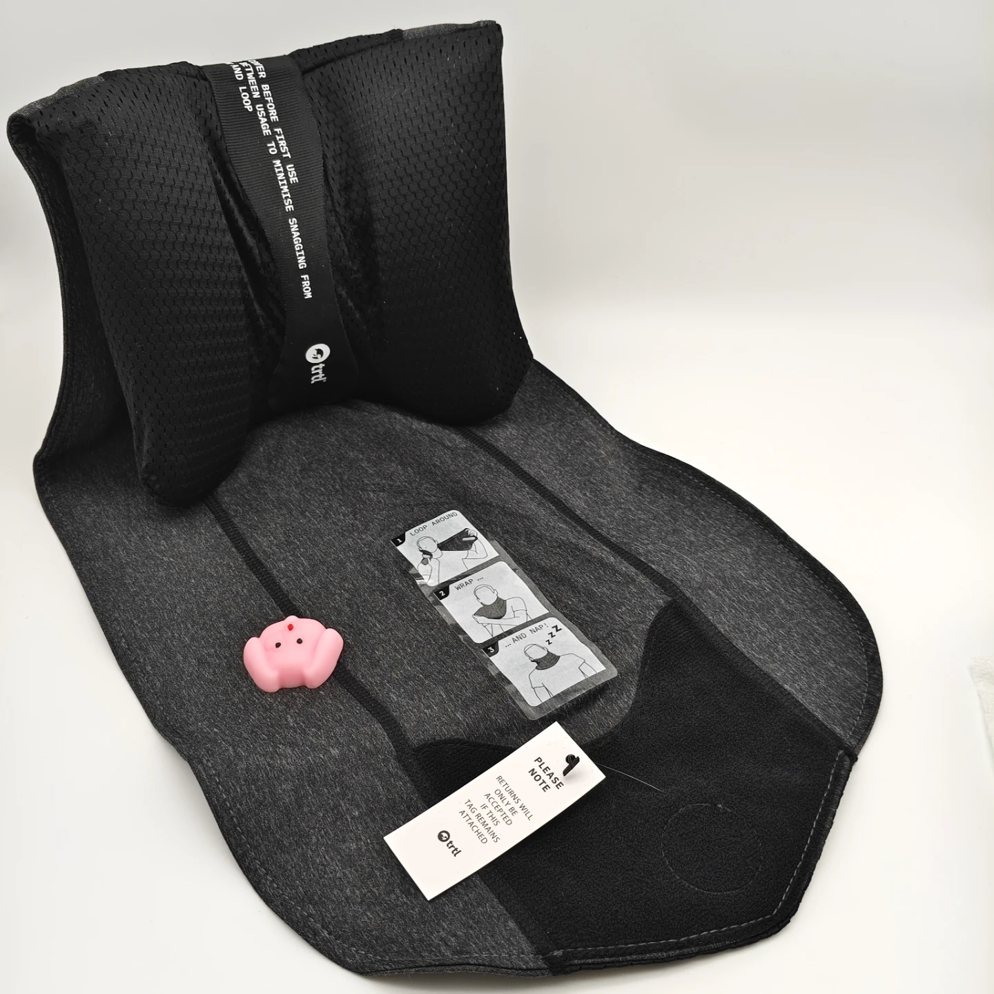 Trtl Travel Pillow - Grey - photo 4