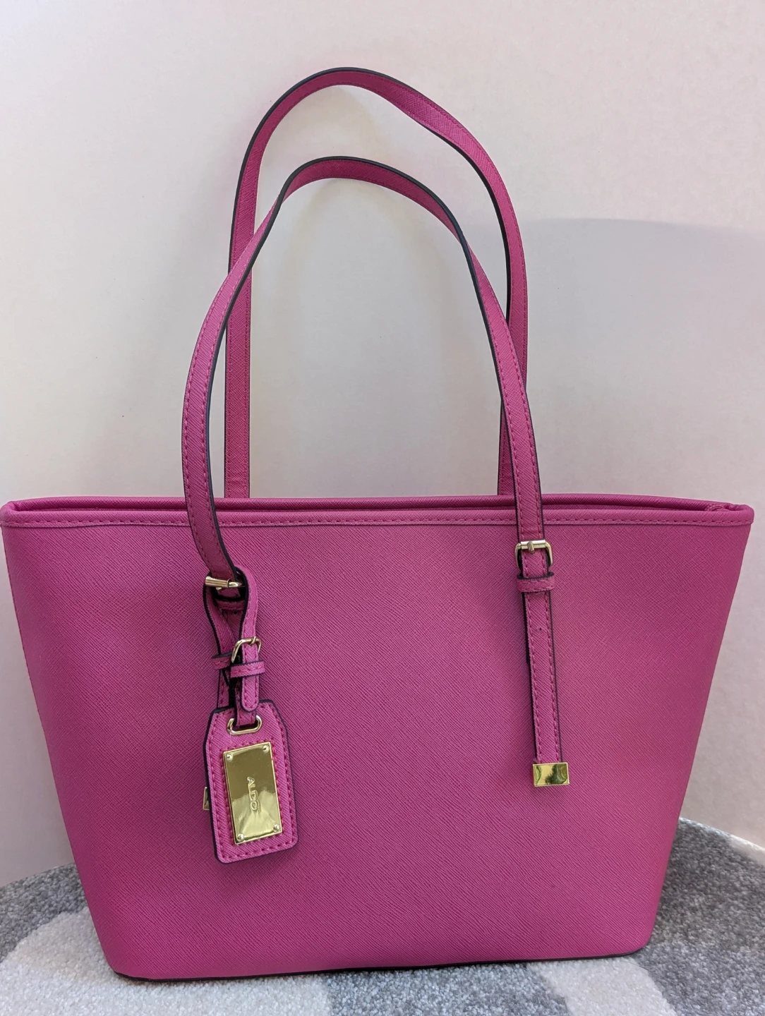 ALDO Hot Pink Shoulder Tote Bag
