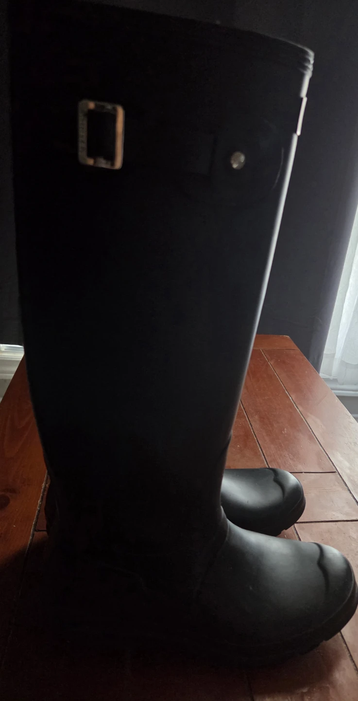 Hunter Black Tall Rain Boots - photo 3