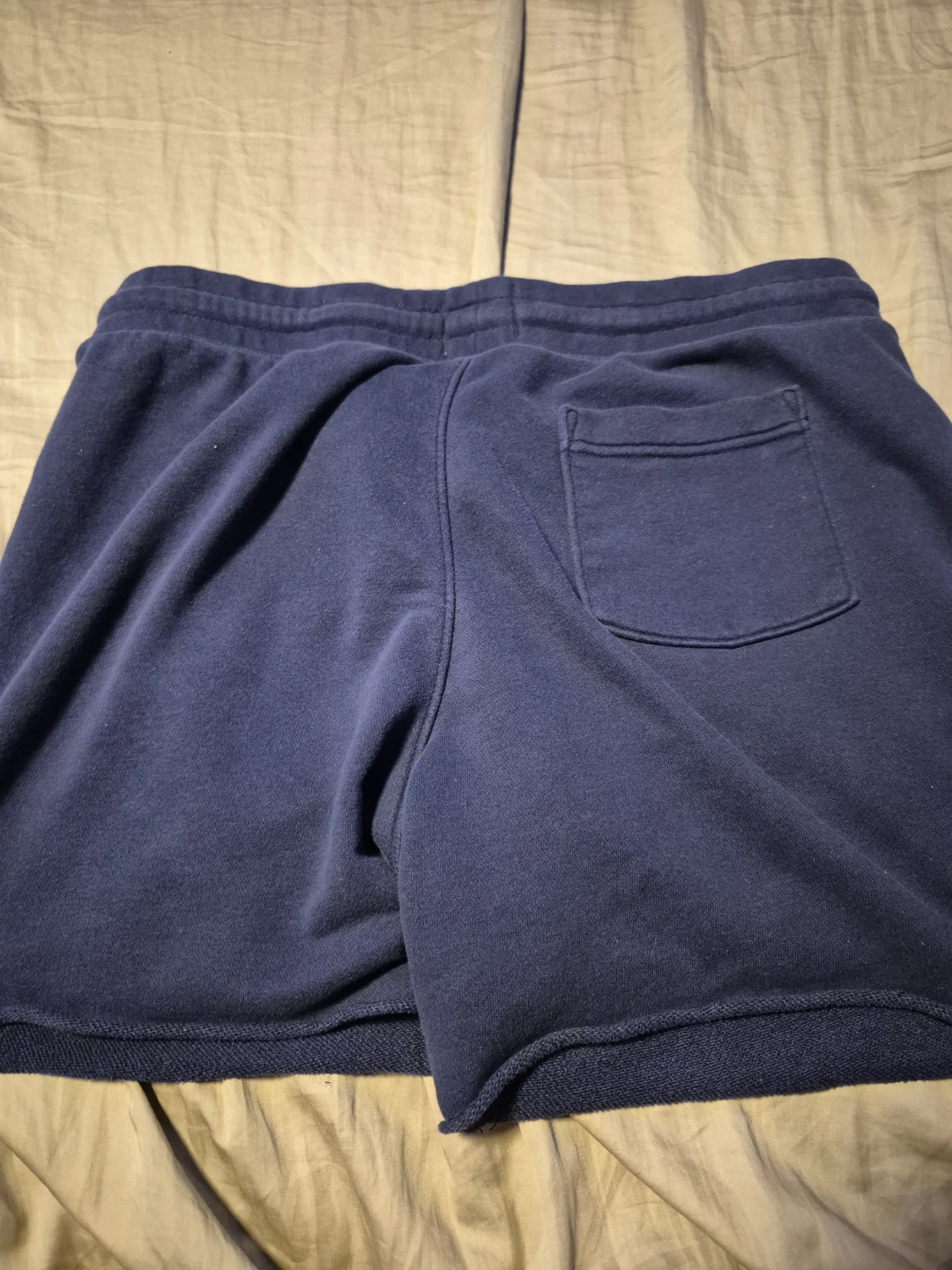 Hollister Must-Have Collection Sweat Shorts Size L Navy Blue - photo 4