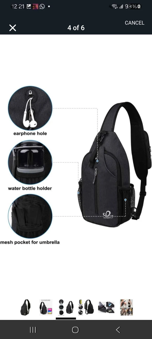 WATERFLY Sling Bag - photo 4