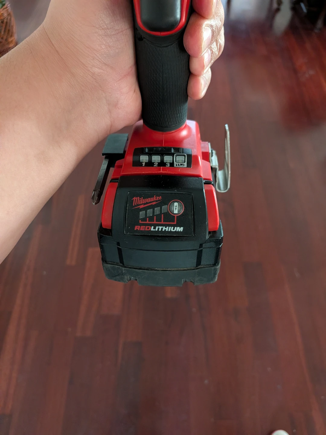 Milwaukee FUEL M18 Brushless Impact Wrench 5.0 Ah Battery - photo 2