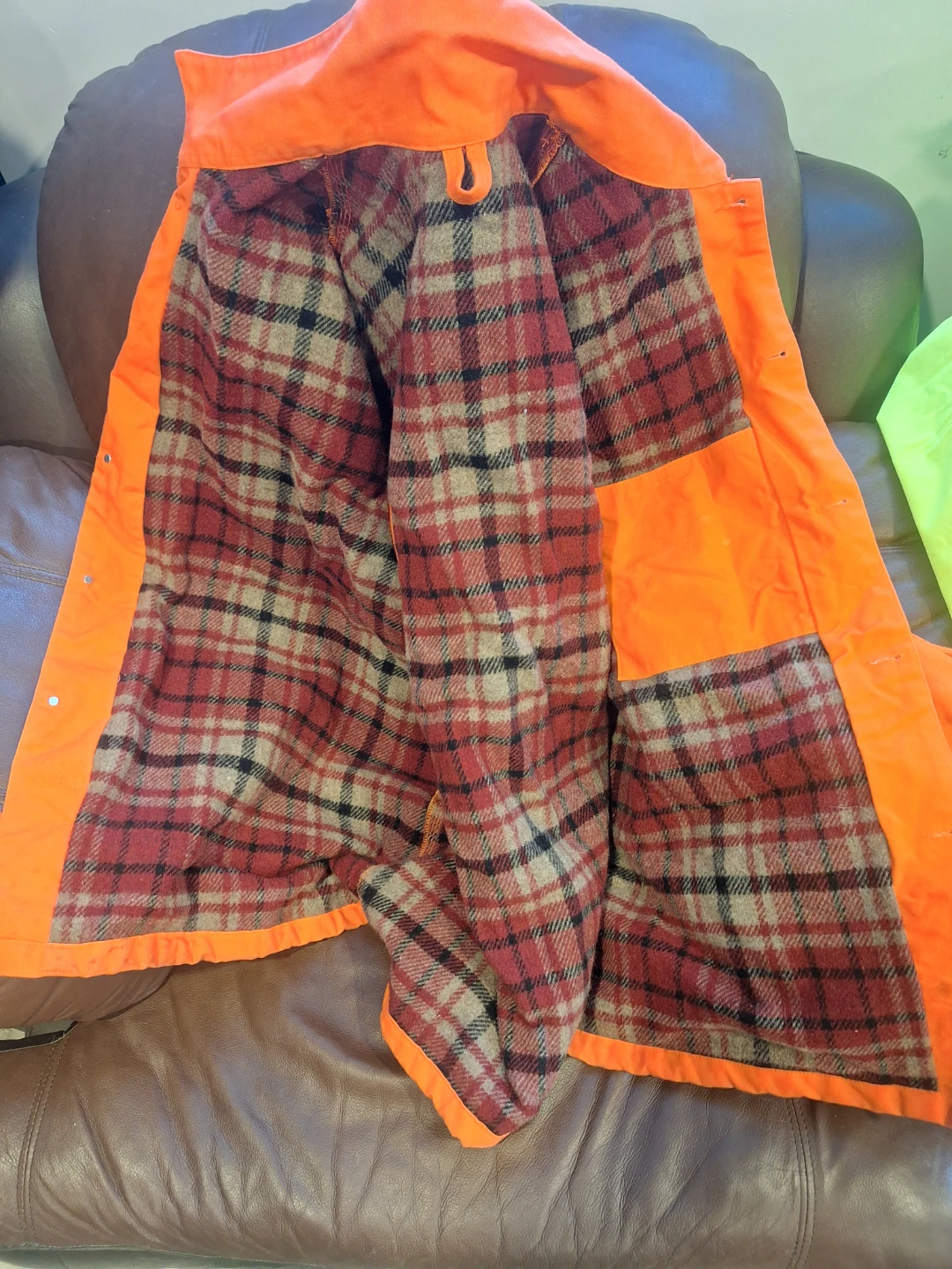 Xl JACKET MENS HIGH VIS CANVAS NICE LINER - photo 3