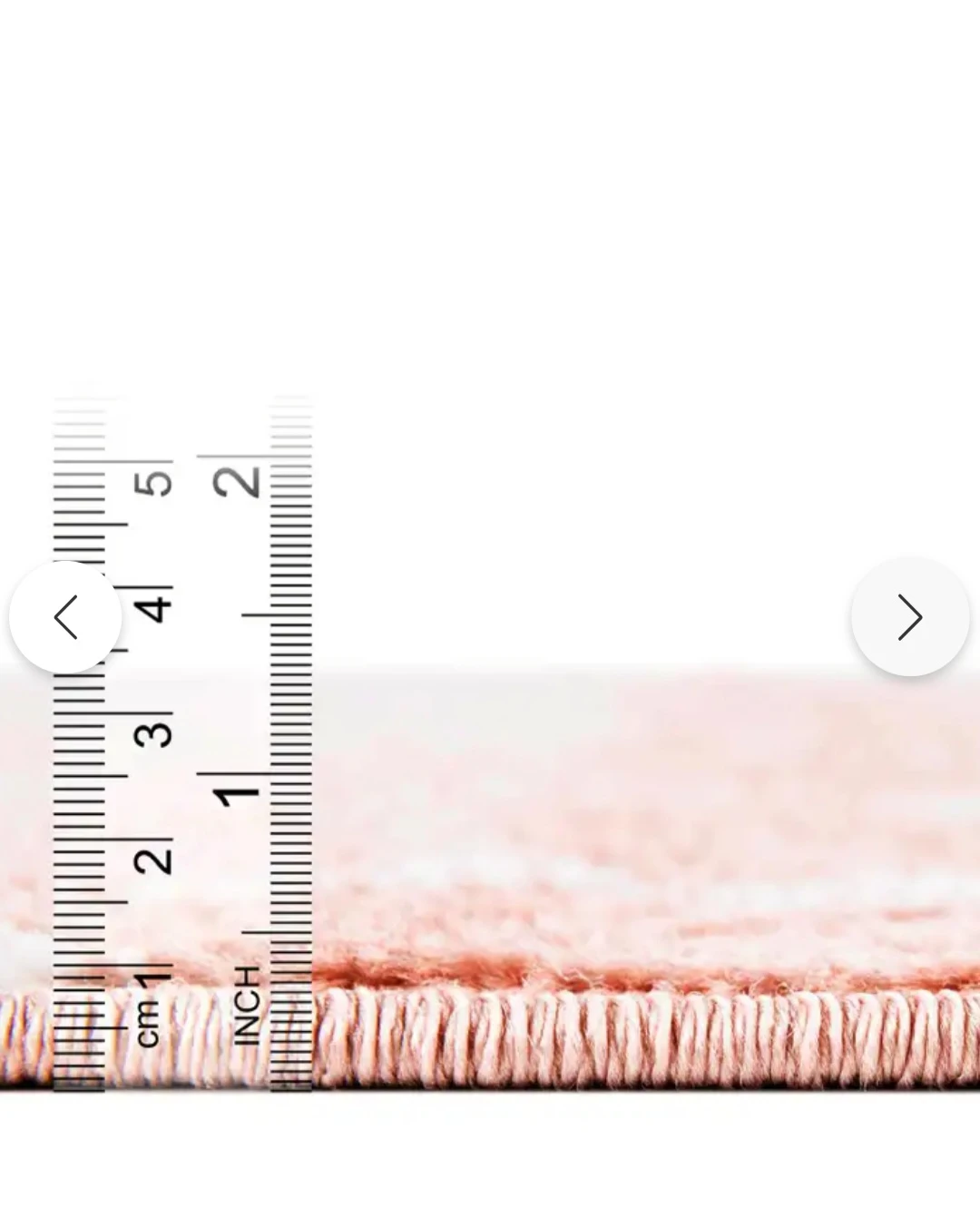 NEW!  5'3 x 8' Pink Geometric Area Rug - photo 4