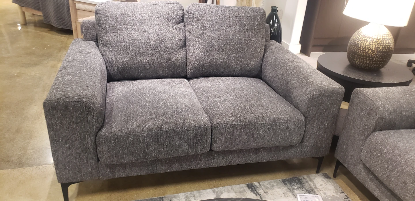 Grey Two-Seater Sofa - photo 2