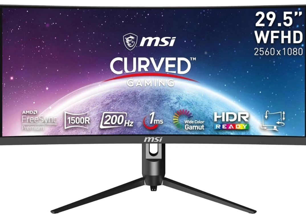 MSI 29.5" WFHD Curved Gaming Monitor - photo 2