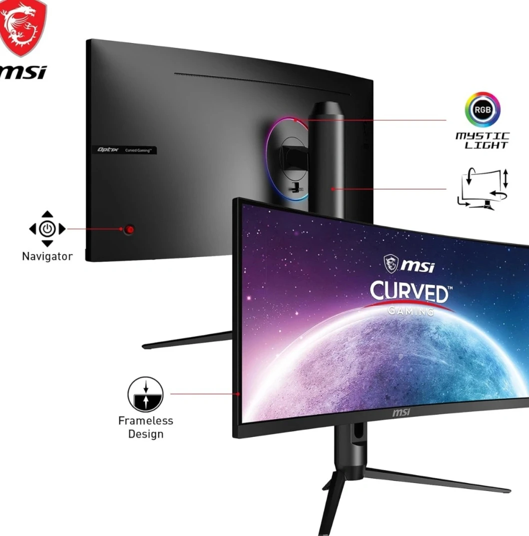 MSI 29.5" WFHD Curved Gaming Monitor - photo 3