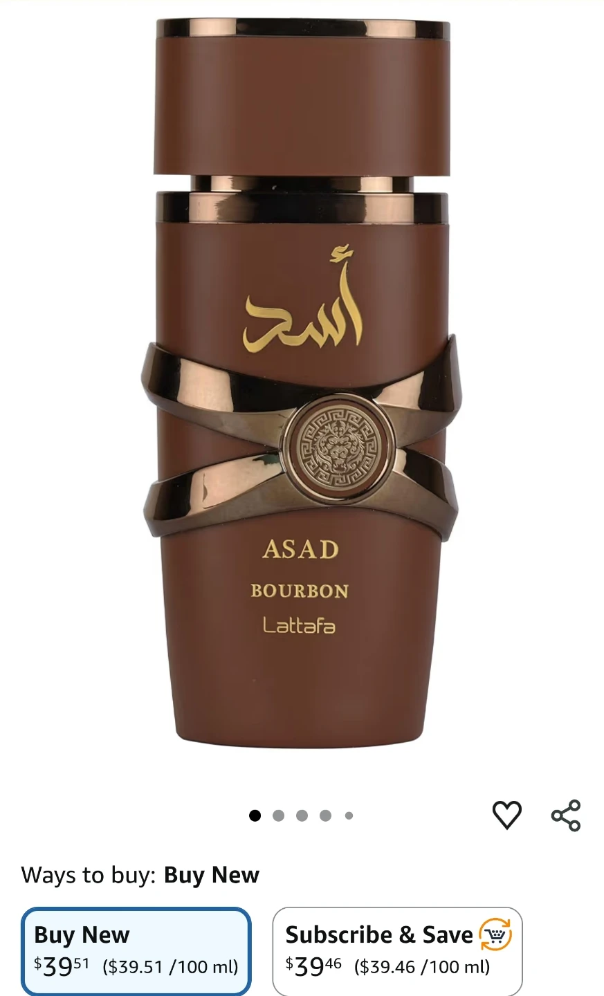 Lattafa Asad Bourbon Eau de Parfum for Men, 100ml 35$ 🏆 - photo 5