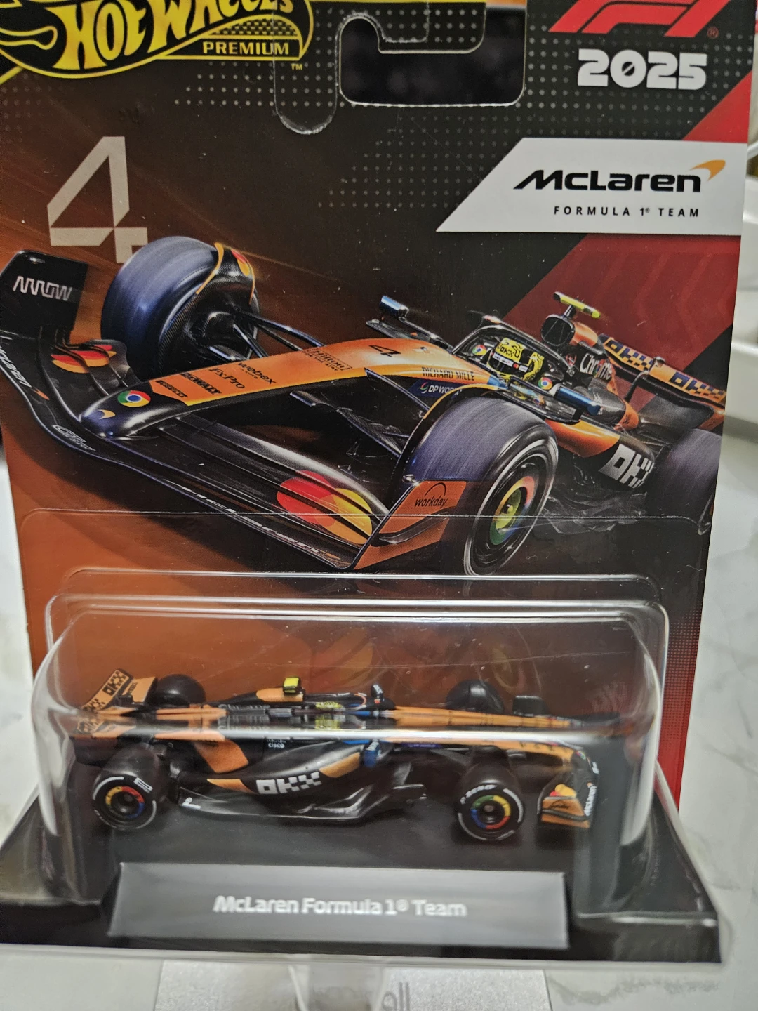 Hot Wheels McLaren Formula 1 Team Car 2025 - photo 2