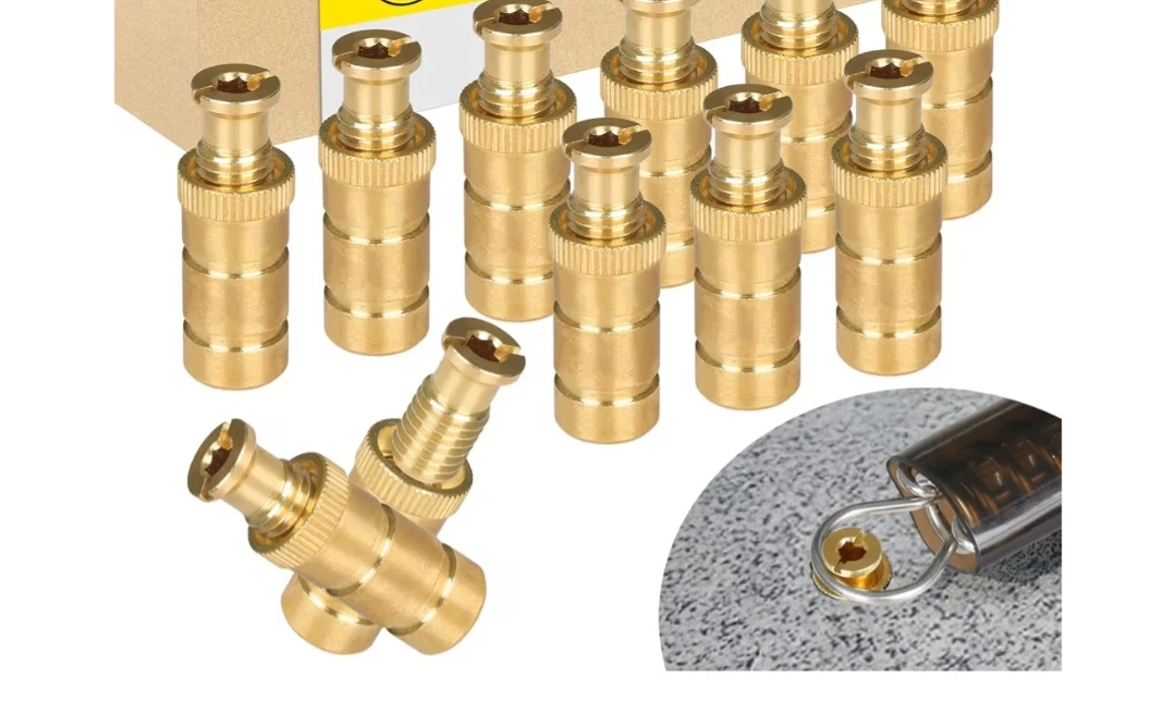 GZBEVITAR  Brass Pool Safety Cover Installation (9 Pack)